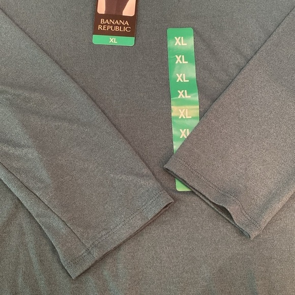 Banana Republic Cozycore Scoop Neck L/S Evergreen L/S Top Size XL - Picture 6 of 6